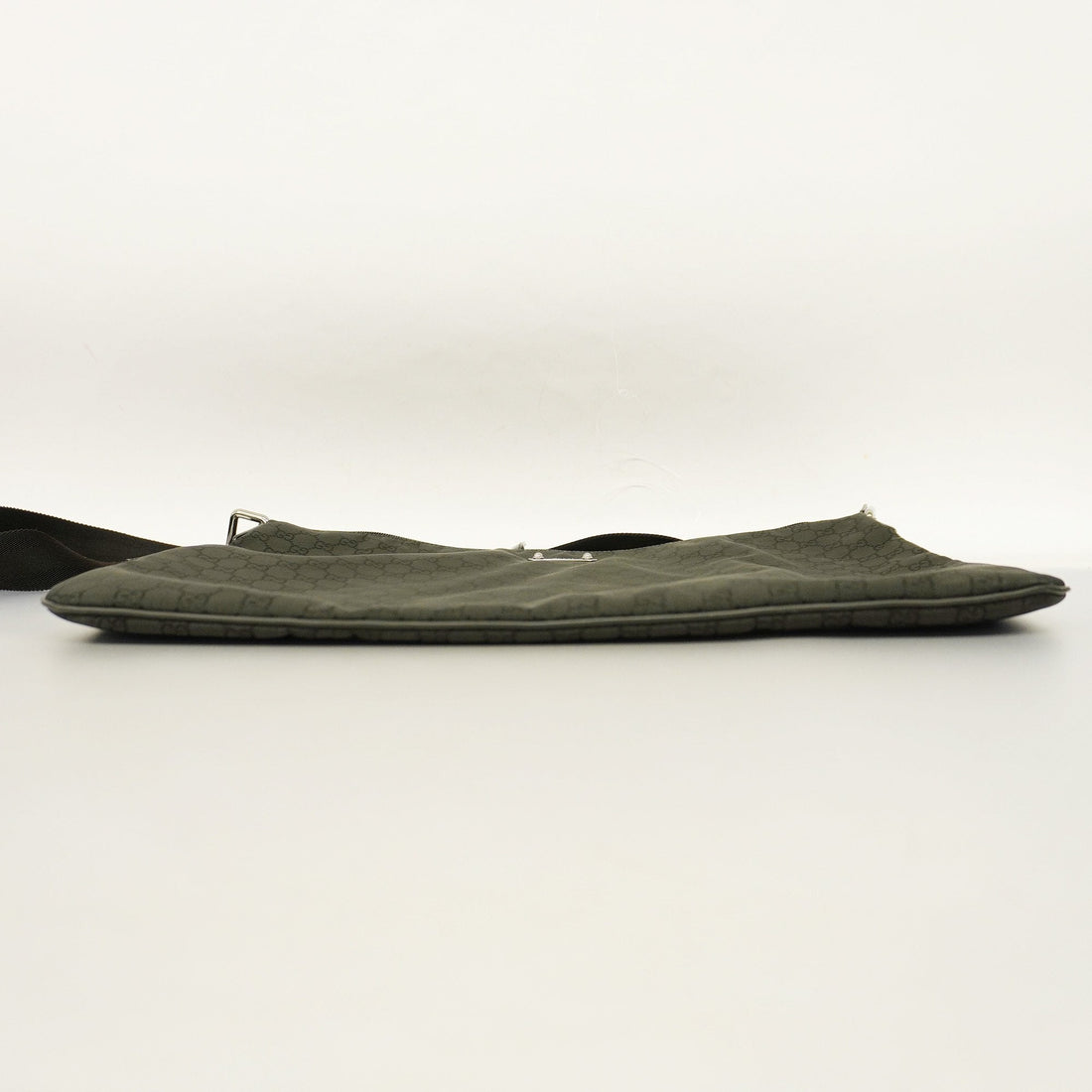 GUCCI  Shoulder Bag GG Nylon 190628 Women's Nylon,Leather Shoulder Bag Black