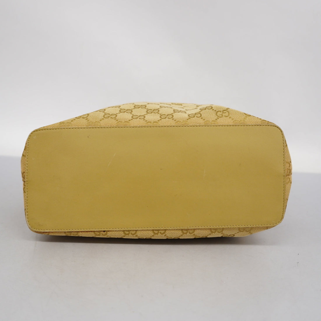 GUCCI  90644 Women's GG Canvas Shoulder Bag Beige