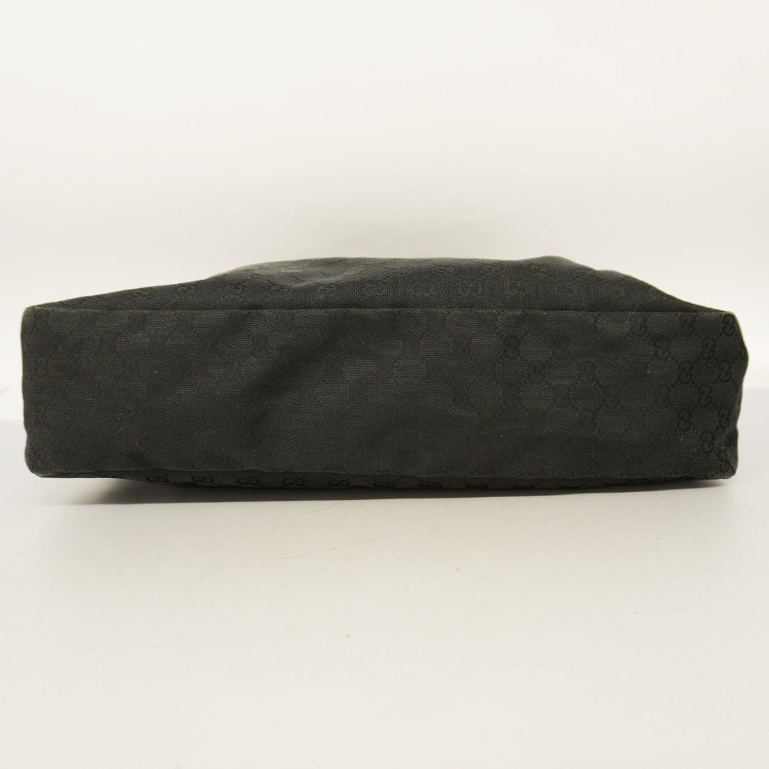 GUCCI  Horsebit Shoulder Bag 114900 Women's GG Canvas Shoulder Bag Black