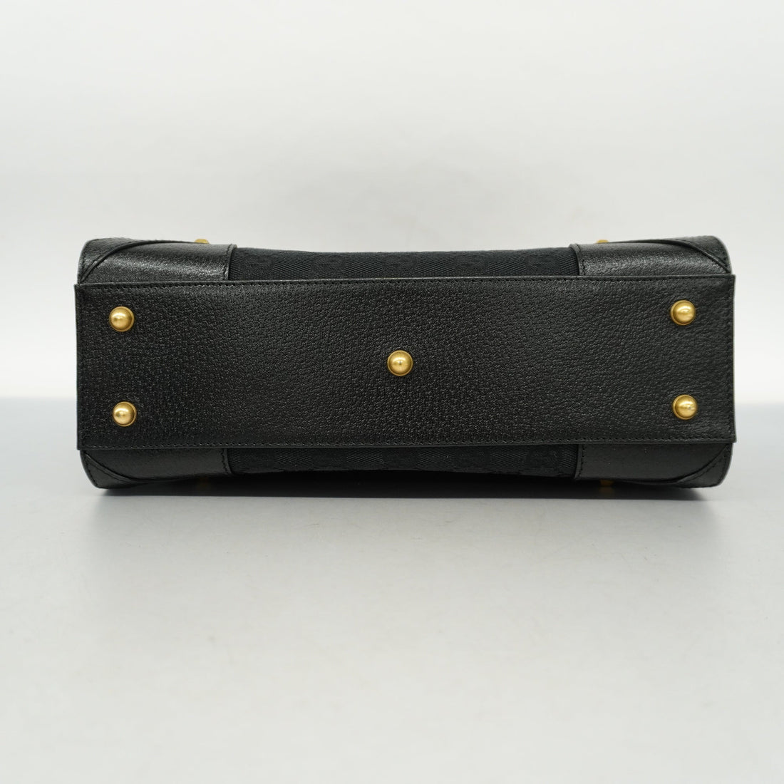 GUCCI  GG Canvas Handbag 120895 Women's Black