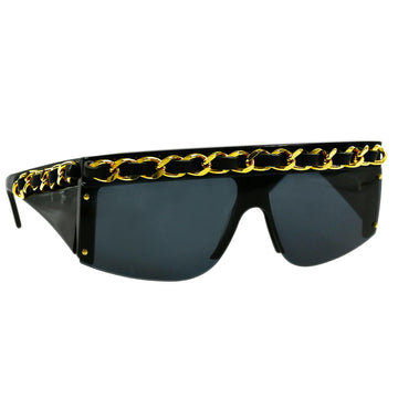 Chanel 1992 Fall Runway Chain Shield Sunglasses