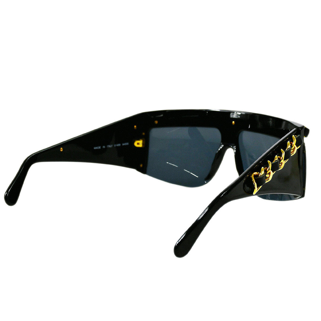 Chanel 1992 Fall Runway Chain Shield Sunglasses