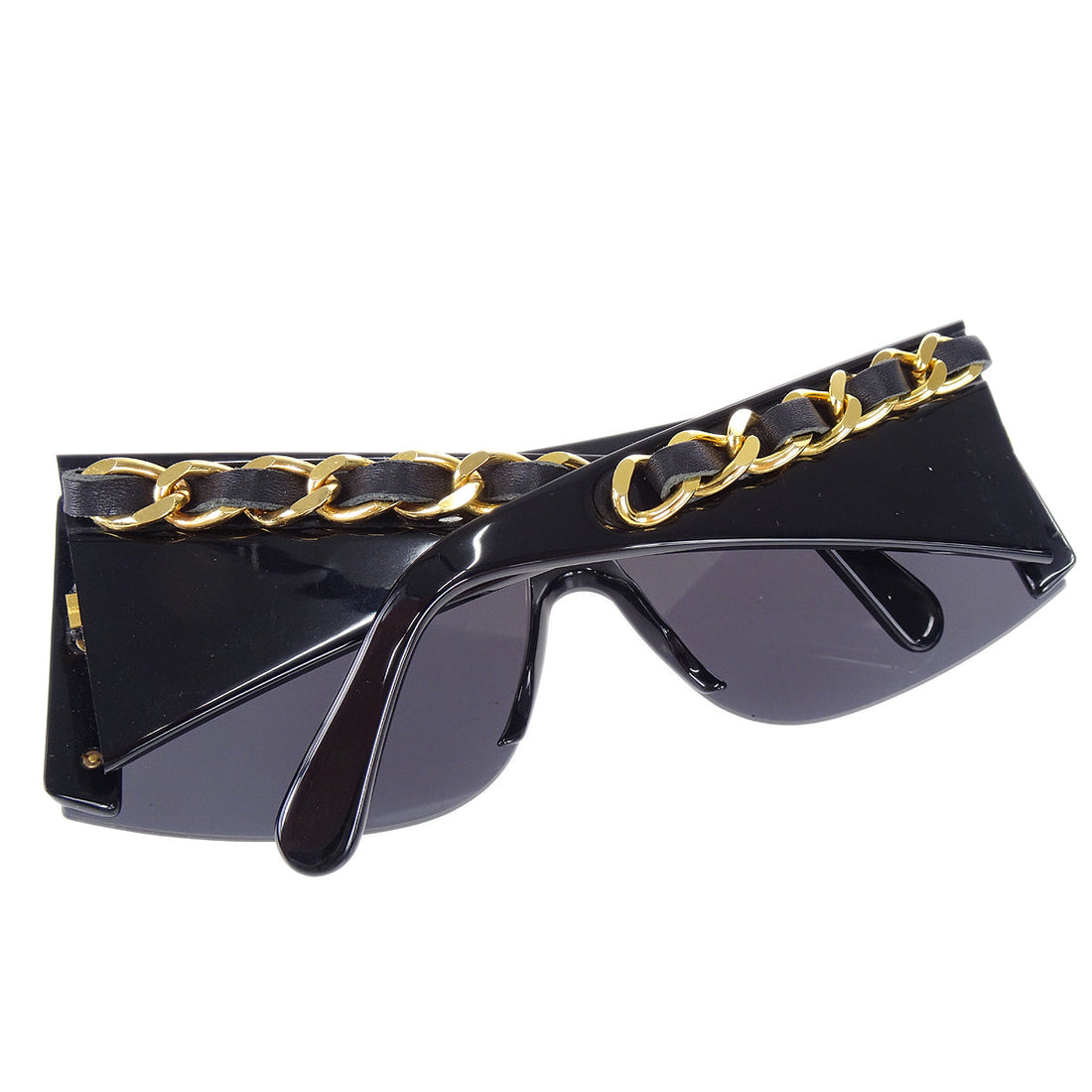 Chanel 1992 Fall Runway Chain Shield Sunglasses