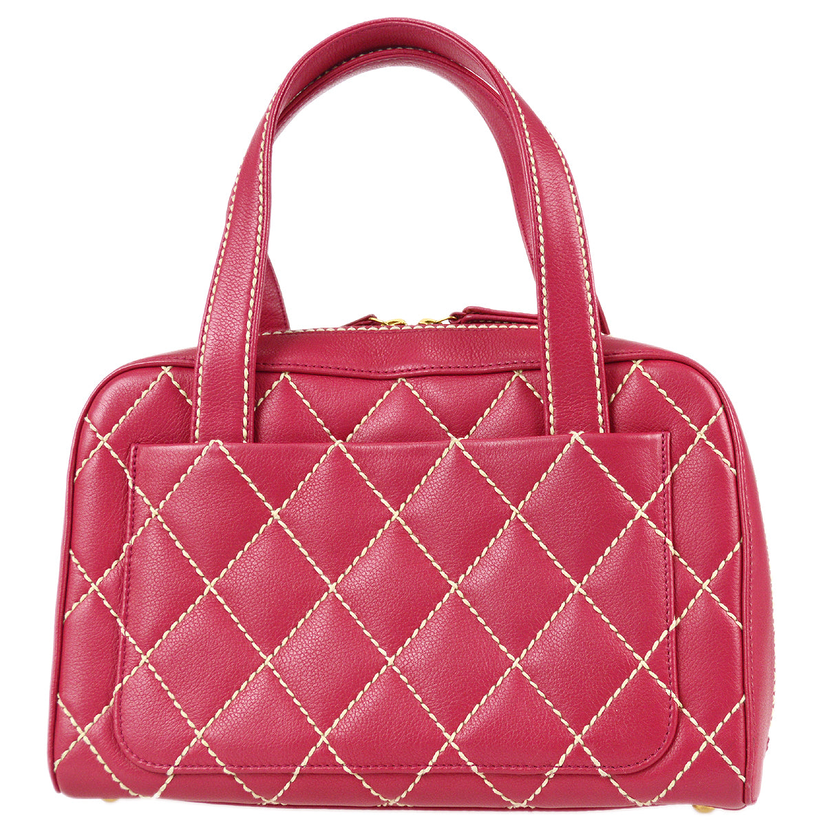 Chanel Wild Stitch Handbag Pink