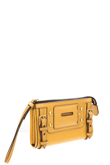 Dolce & Gabbana Yellow Wristlet