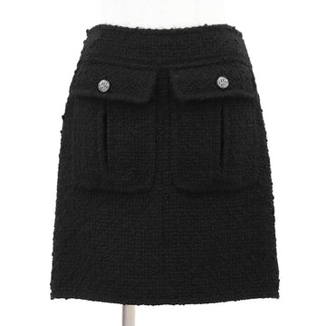 Chanel P46660 Tweed Wool Blend Skirt