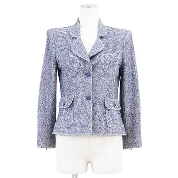 Chanel Mix Tweed Linen Cotton Jacket