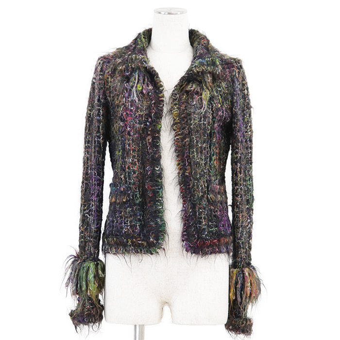 Chanel 03A P22059 Mohair Blend Jacket
