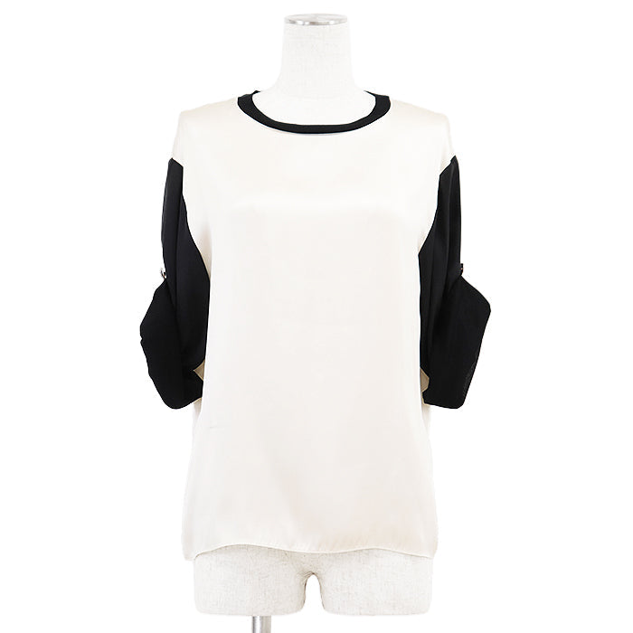 Chanel P63168 100% Silk Blouse