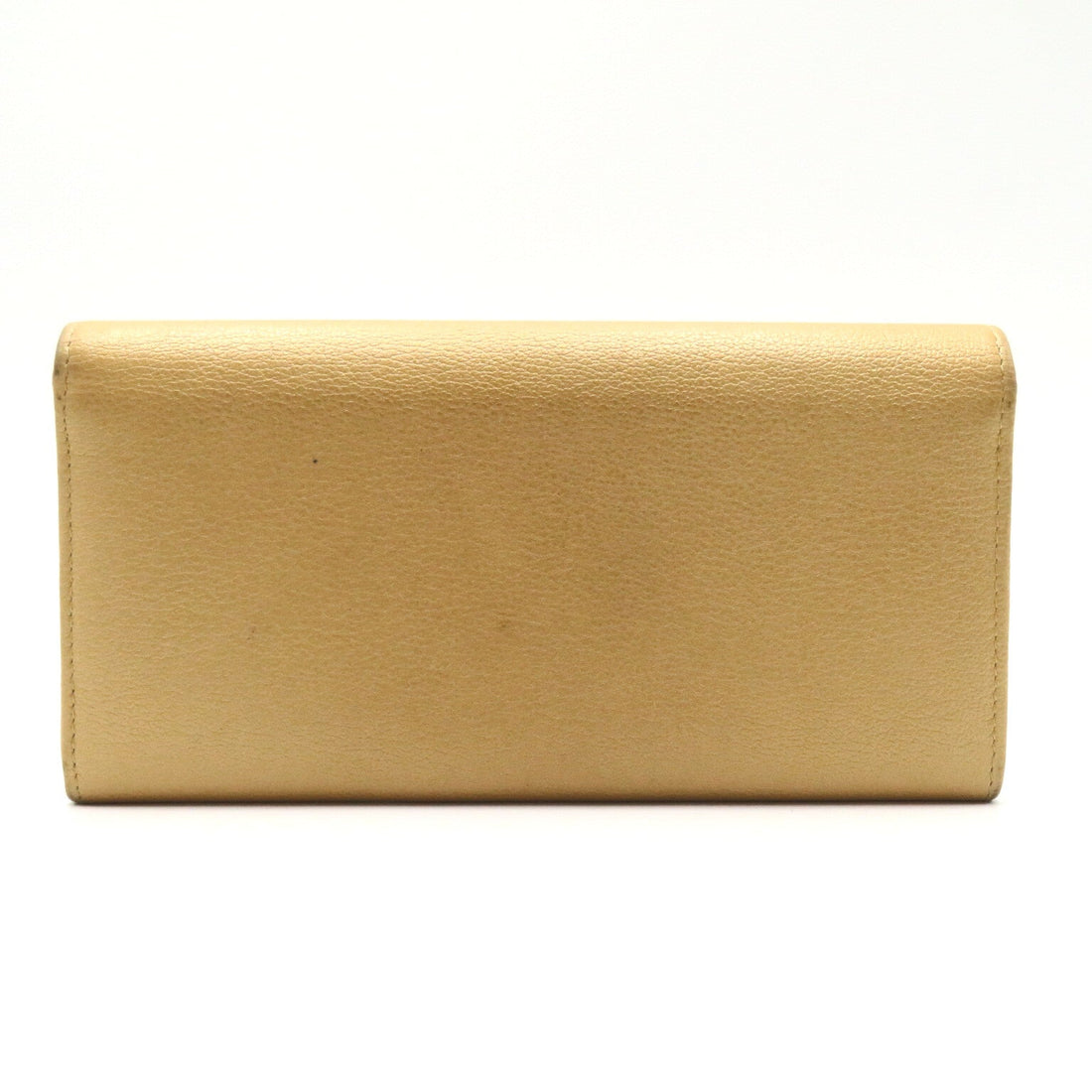 Chanel Camellia Flap Long Wallet Leather Long Wallet in New Condition