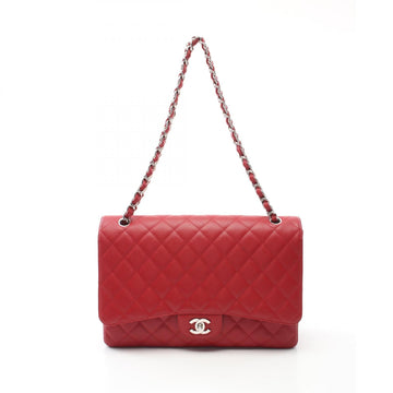 Chanel Caviar Skin Single Flap Shoulder Bag