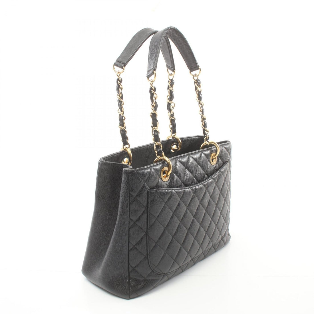 Chanel Caviar Skin Matelasse GST Tote Bag