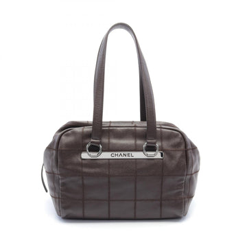 Chanel Caviar Skin Chocolate Bar Shoulder Bag A26135