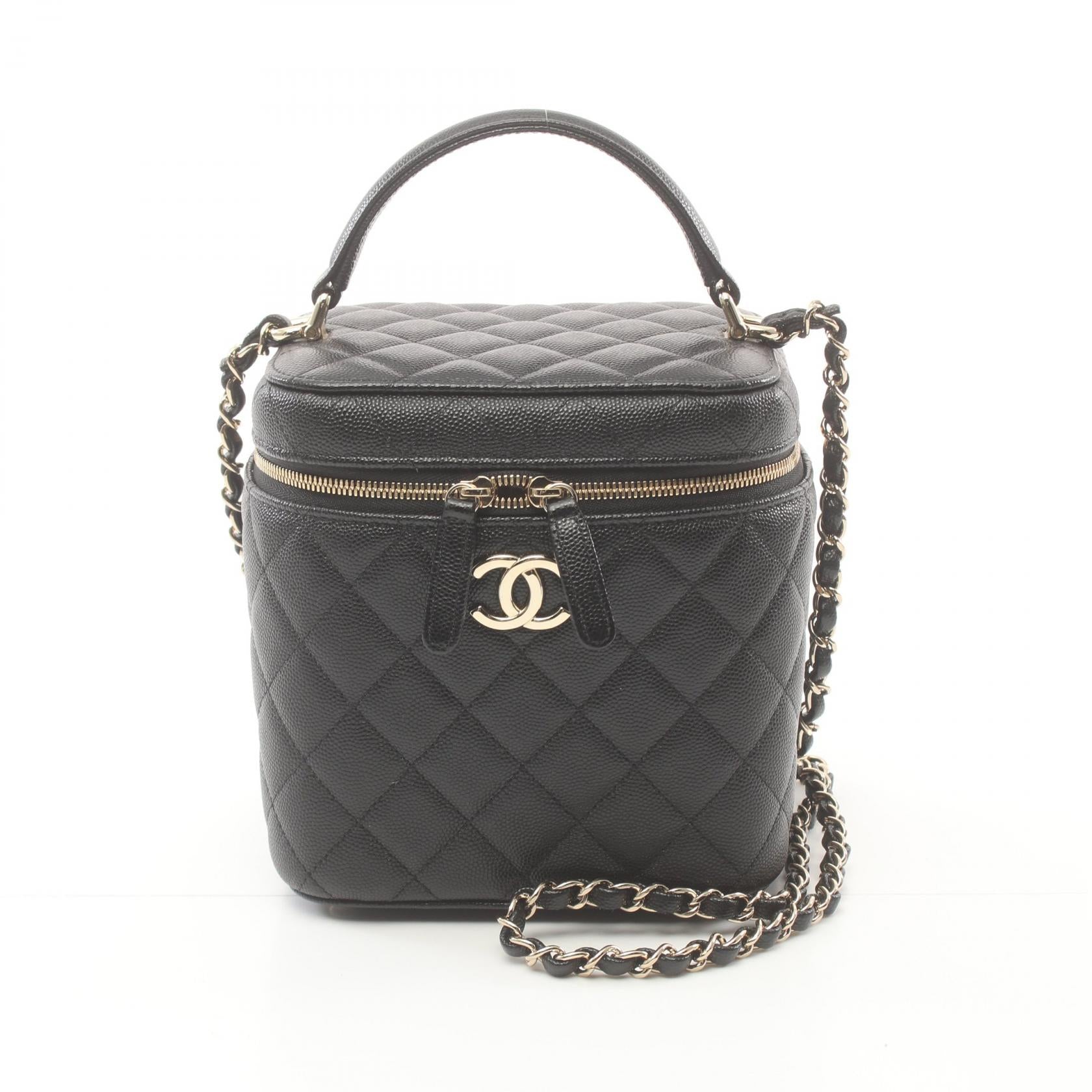 Chanel Caviar Skin Matelasse Shoulder Bag