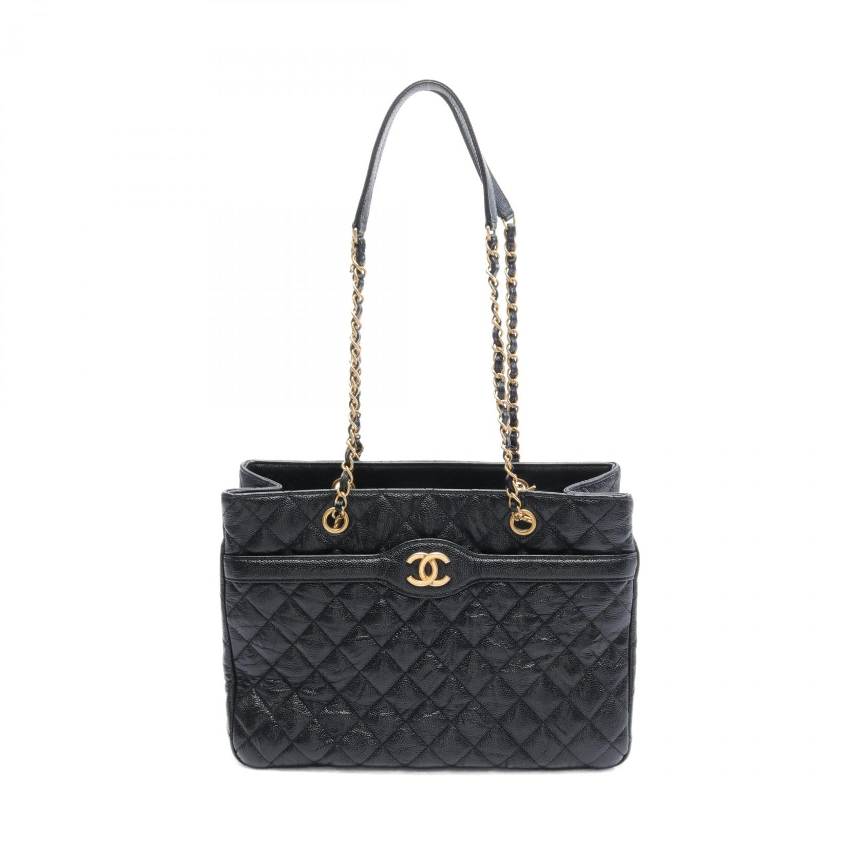 Chanel Caviar Skin Matelasse Shoulder Bag