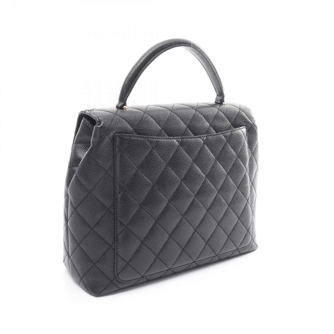 Chanel Caviar Skin Matelasse Handbag Black