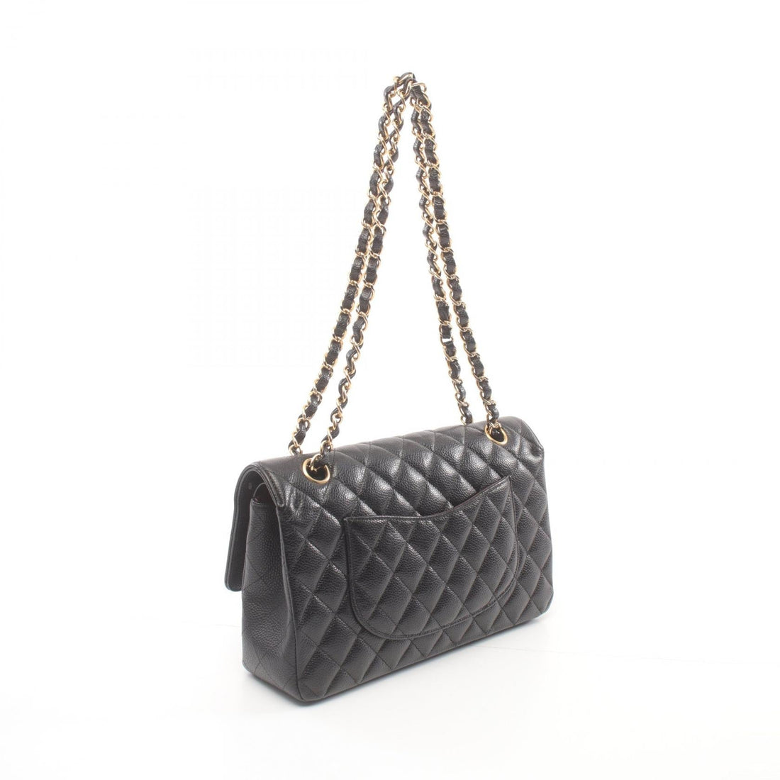 Chanel Caviar Skin Matelasse Flap Shoulder Bag
