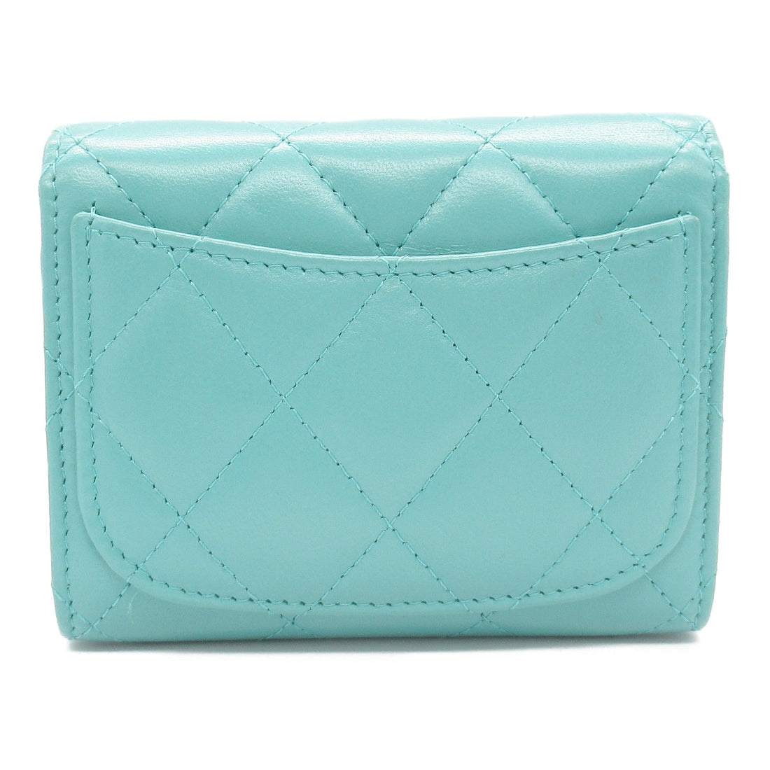 Chanel Lambskin Chain Wallet Shoulder Bag