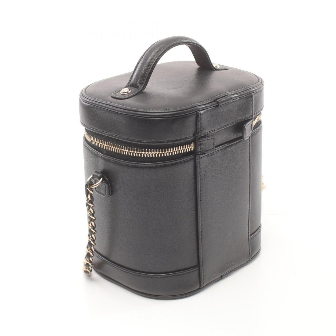 Chanel Lambskin Vanity Shoulder Bag Black