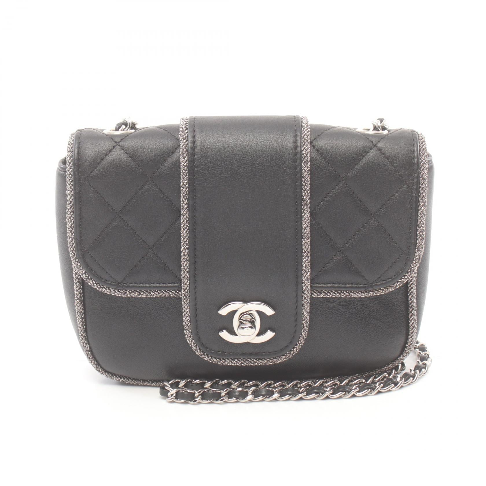Chanel Lambskin Matelasse Shoulder Bag
