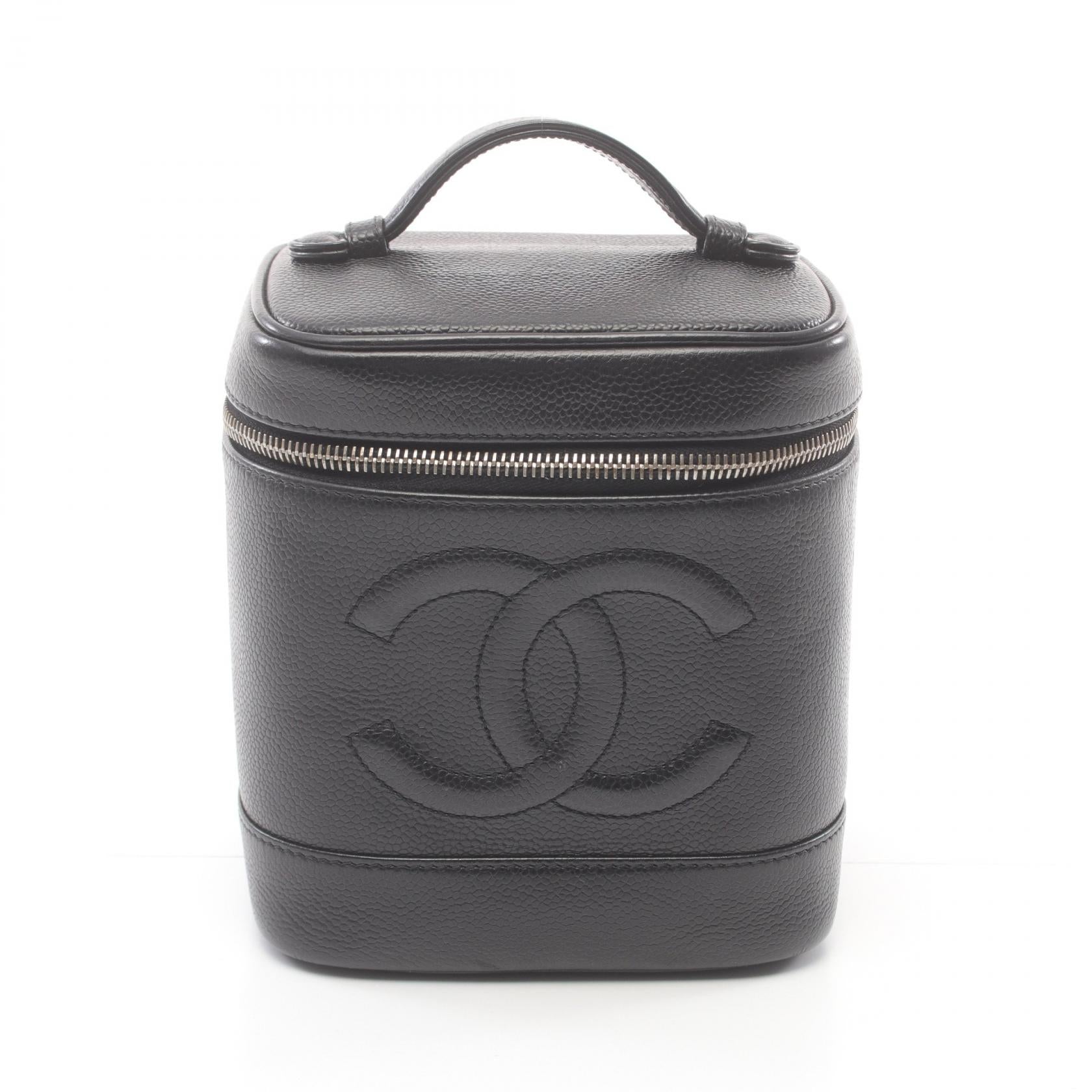 Chanel Caviar Skin Coco Mark Handbag A01998