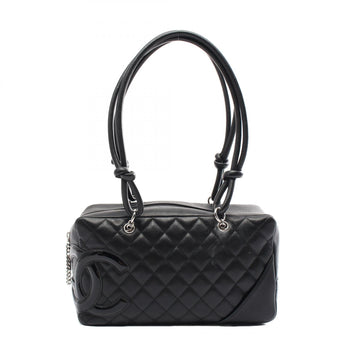Chanel Cambon Line Leather Bowling Bag A25171