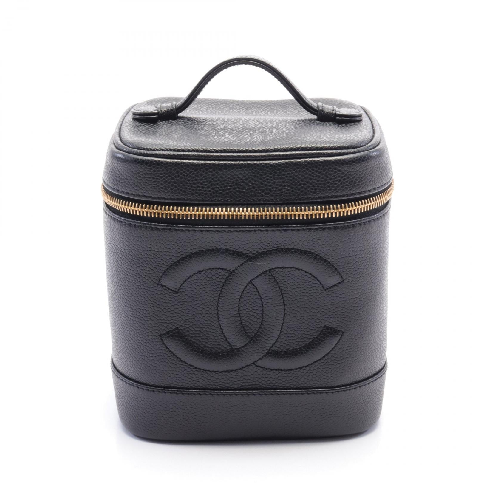 Chanel Caviar Skin Coco Mark Handbag A01998