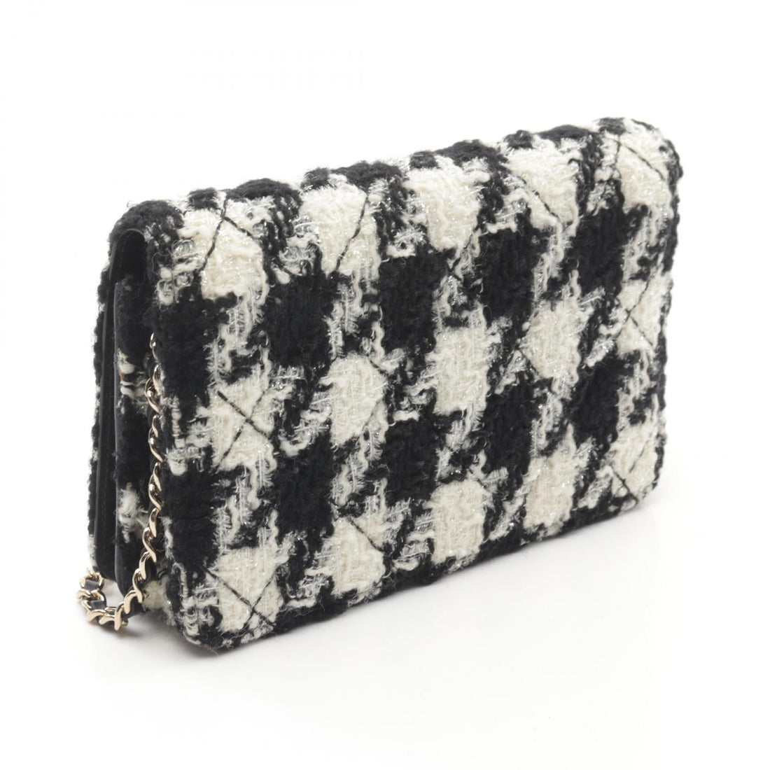 Chanel Coco Mark Fabric Shoulder Bag