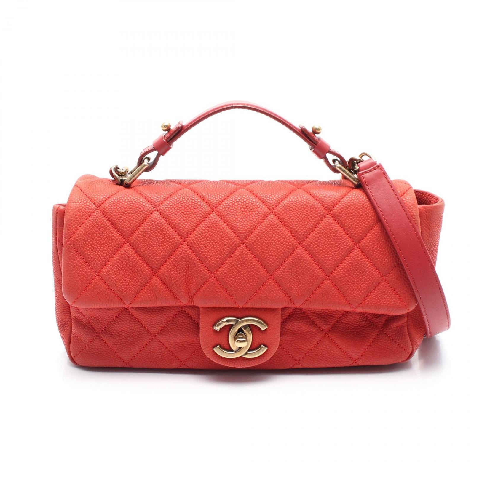 Chanel Matelasse Grained Calfskin Shoulder Bag