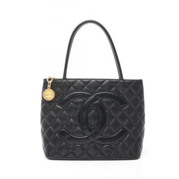 Chanel Caviar Skin Tote Bag Black A01804