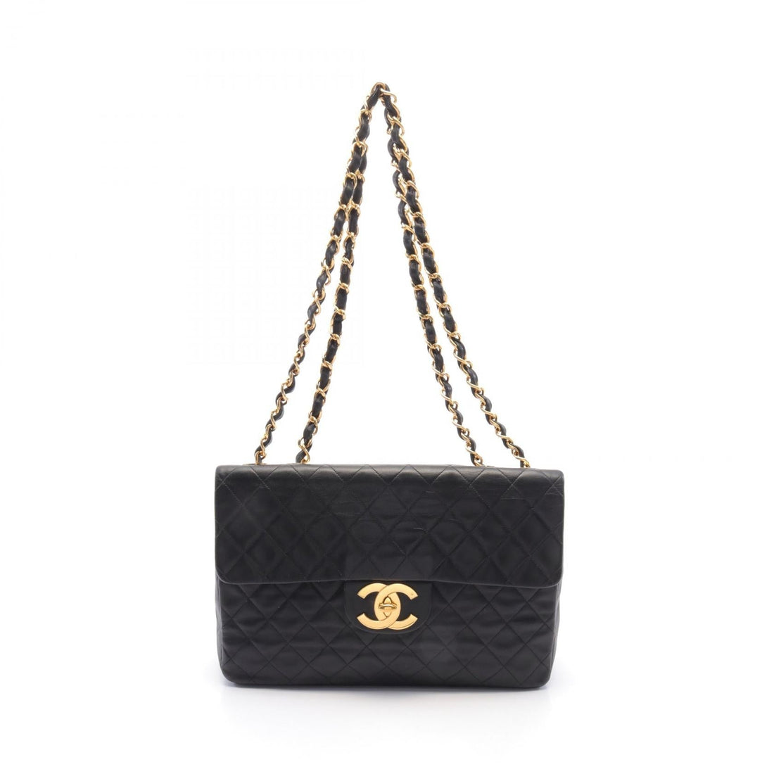 Chanel Deauville Lambskin Shoulder Bag