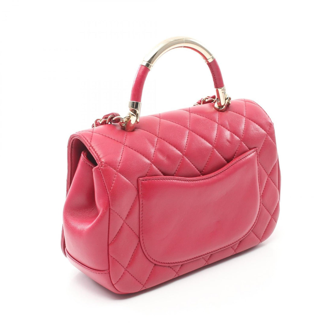 Chanel Matelasse Lambskin Shoulder Bag Pink