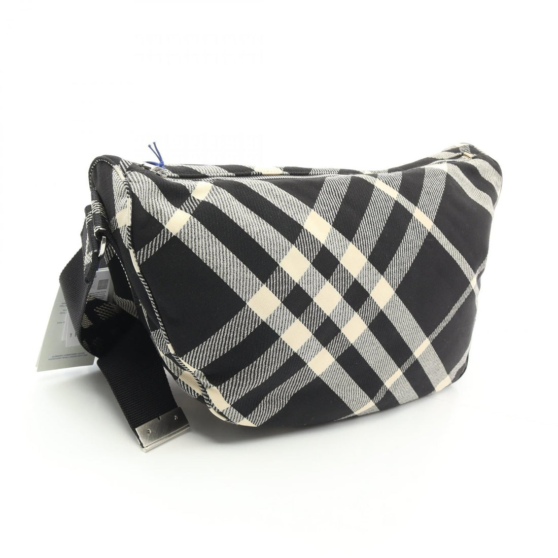 Burberry Large Shield Fabric Shoulder Bag