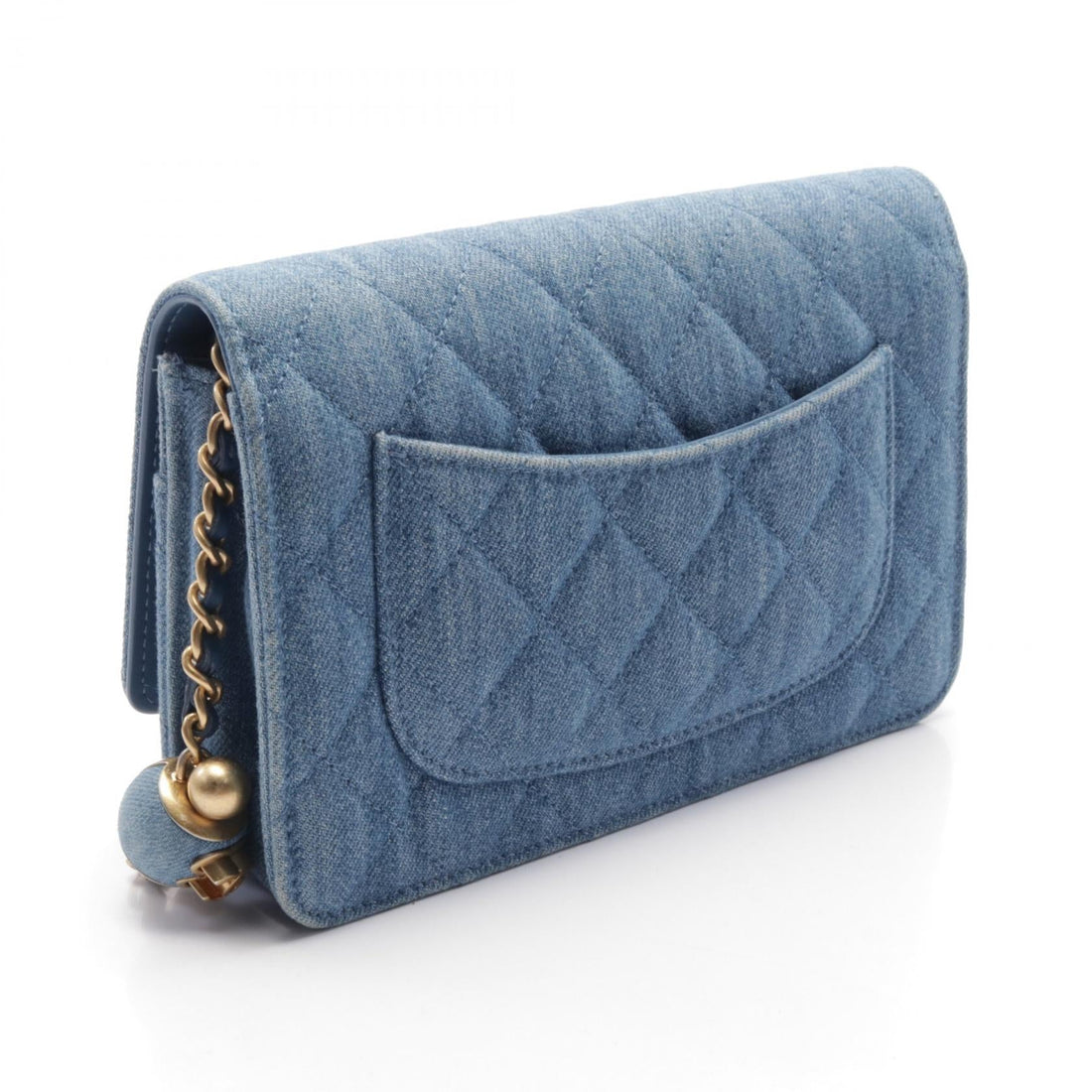 Chanel Matelasse Denim Shoulder Bag