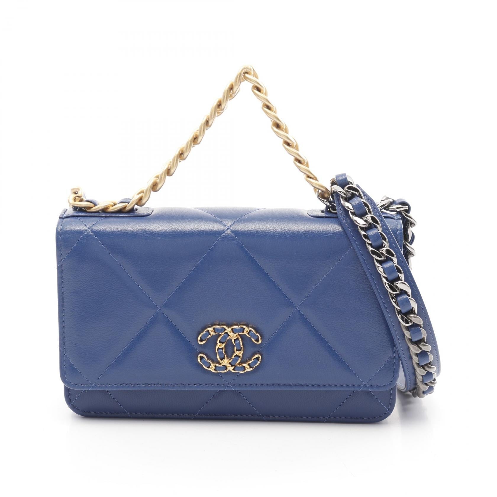 Chanel 19 Matelasse Lambskin Shoulder Bag