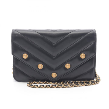 Chanel Chevron V Stitch Lambskin Shoulder Bag