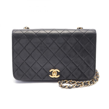 Chanel Lambskin Full Flap Shoulder Bag A02500