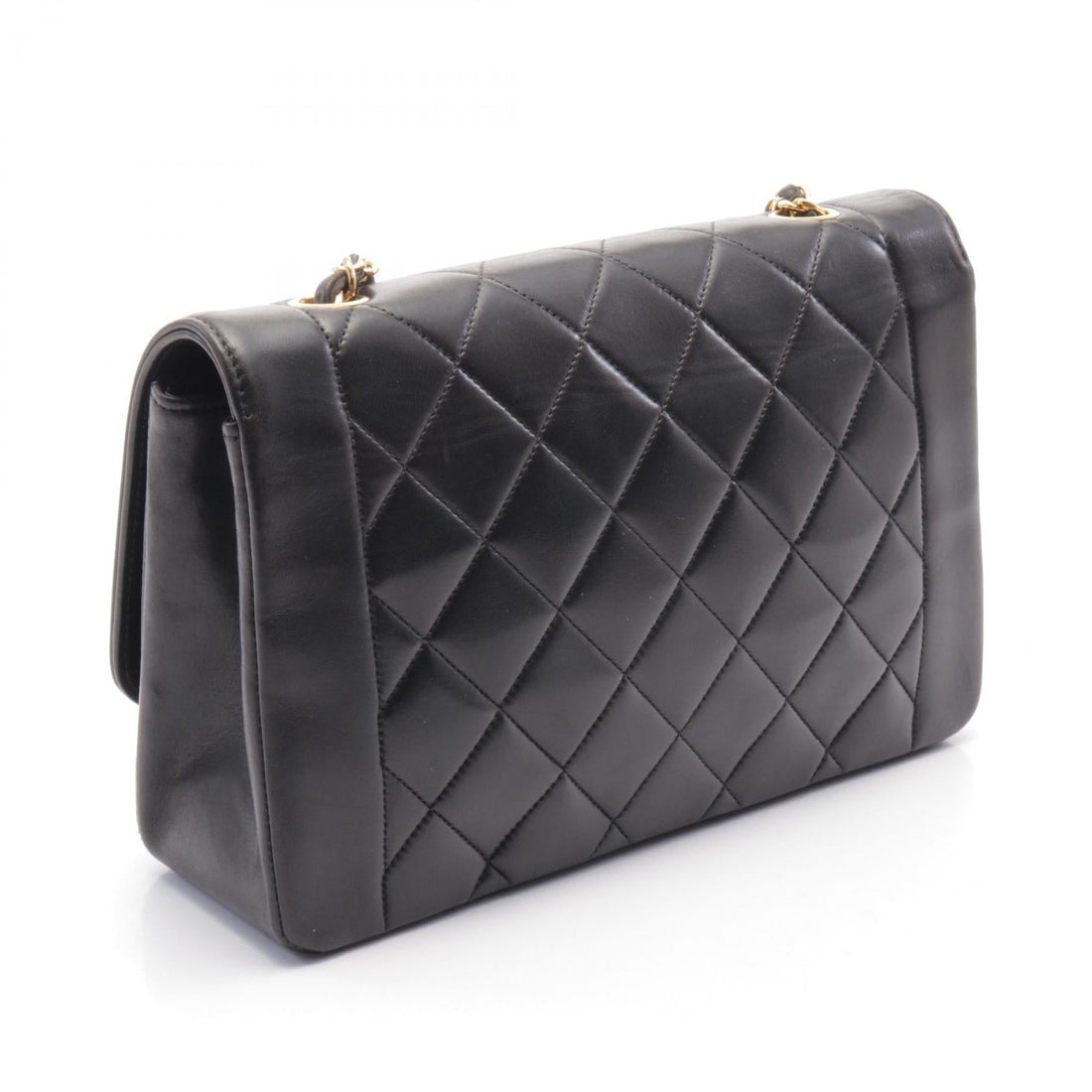 Chanel Matelasse Diana Flap Lambskin Shoulder Bag