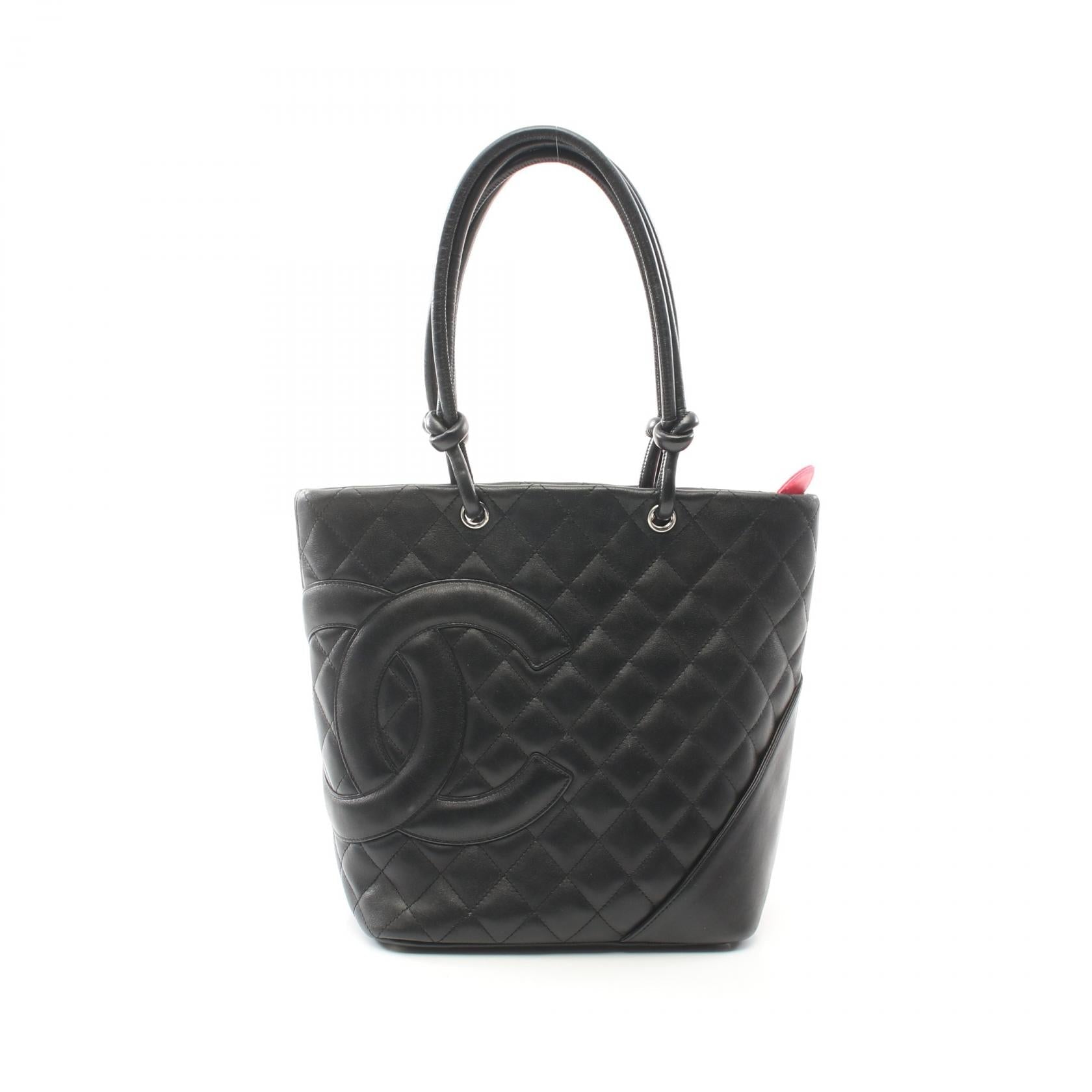 Chanel Cambon Line Leather Tote Bag