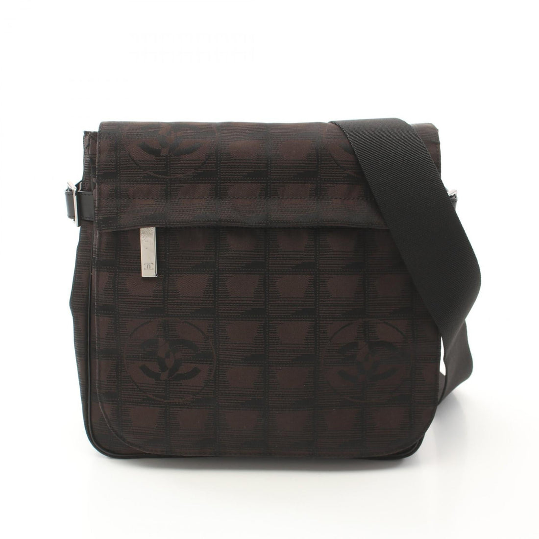 Chanel New Travel Line Nylon Canvas Shoulder Bag