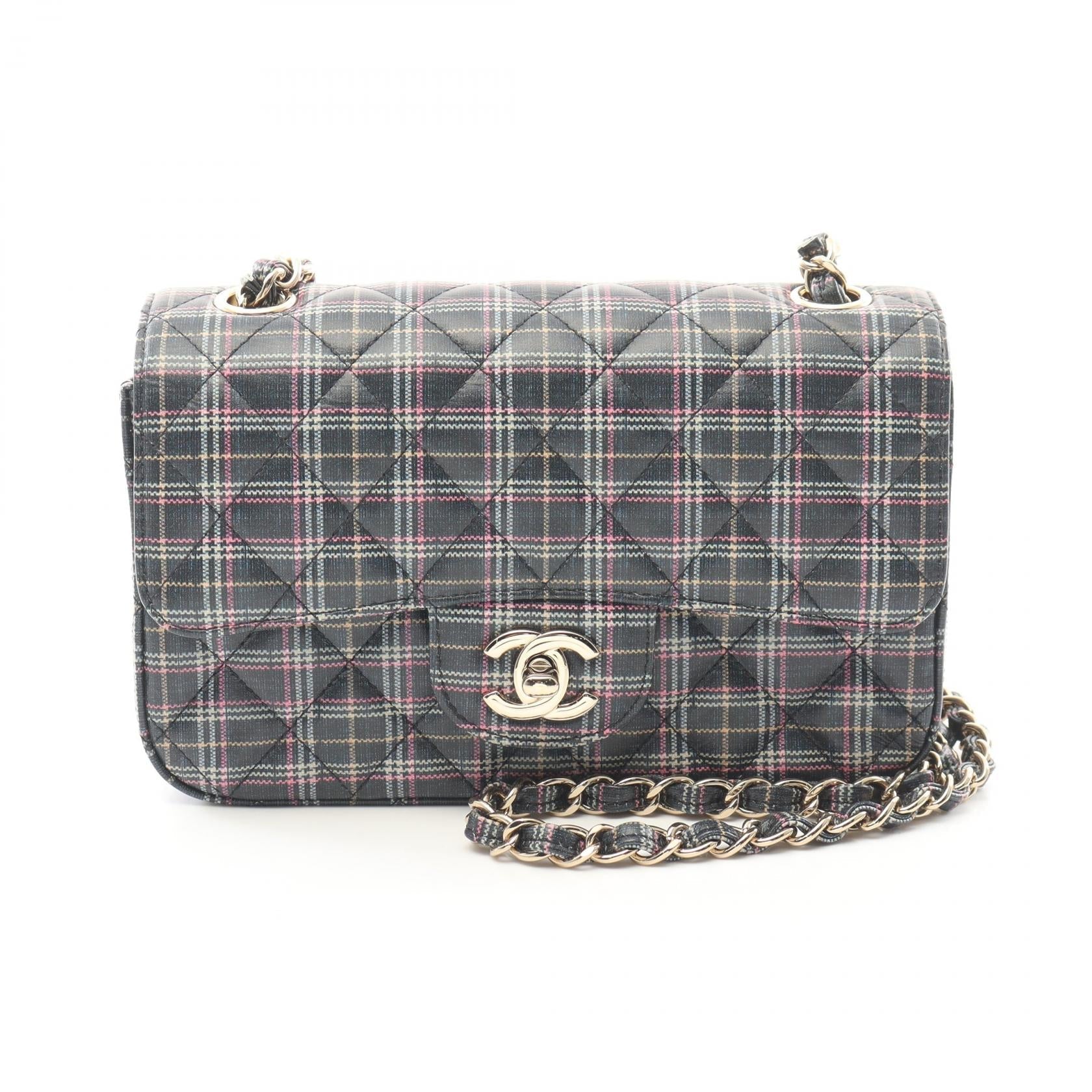 Chanel Mini Matelasse Leather Shoulder Bag