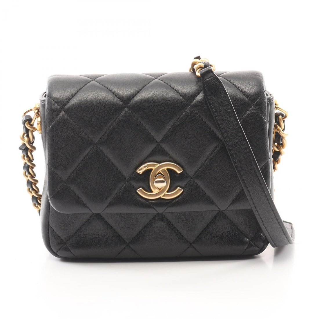 Chanel Matelasse Lambskin Shoulder Bag