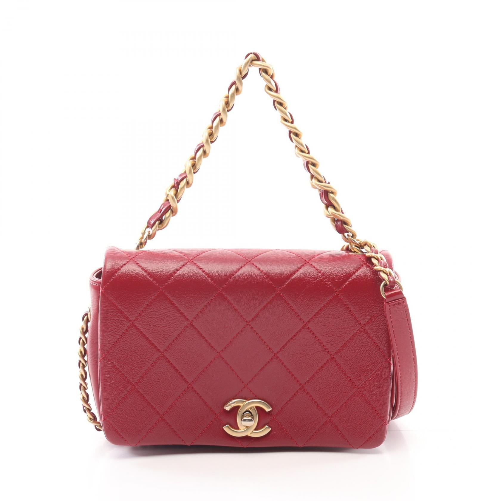 Chanel Matelasse Lambskin Shoulder Bag