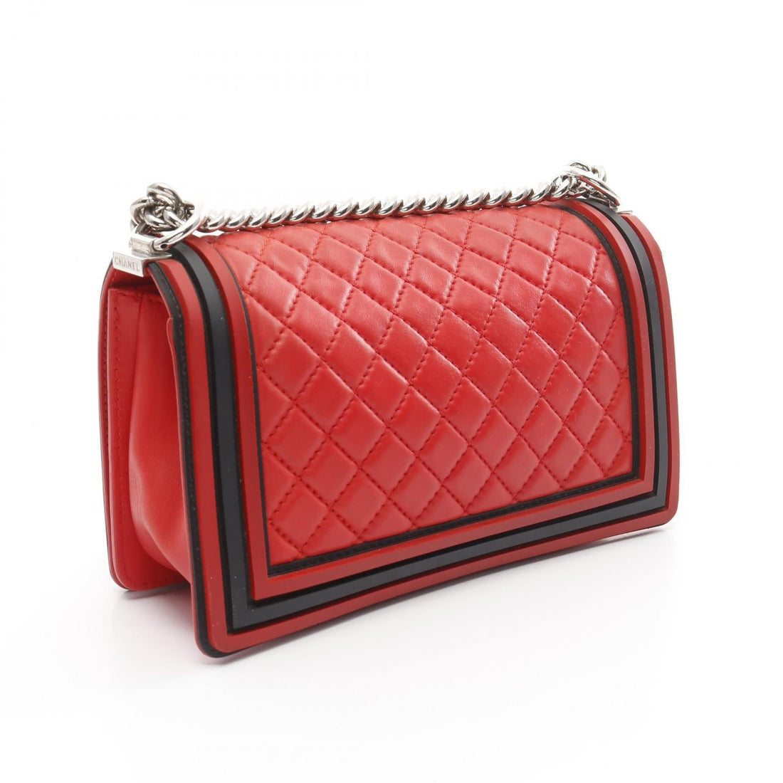 Chanel Boy Chanel Lambskin Shoulder Bag