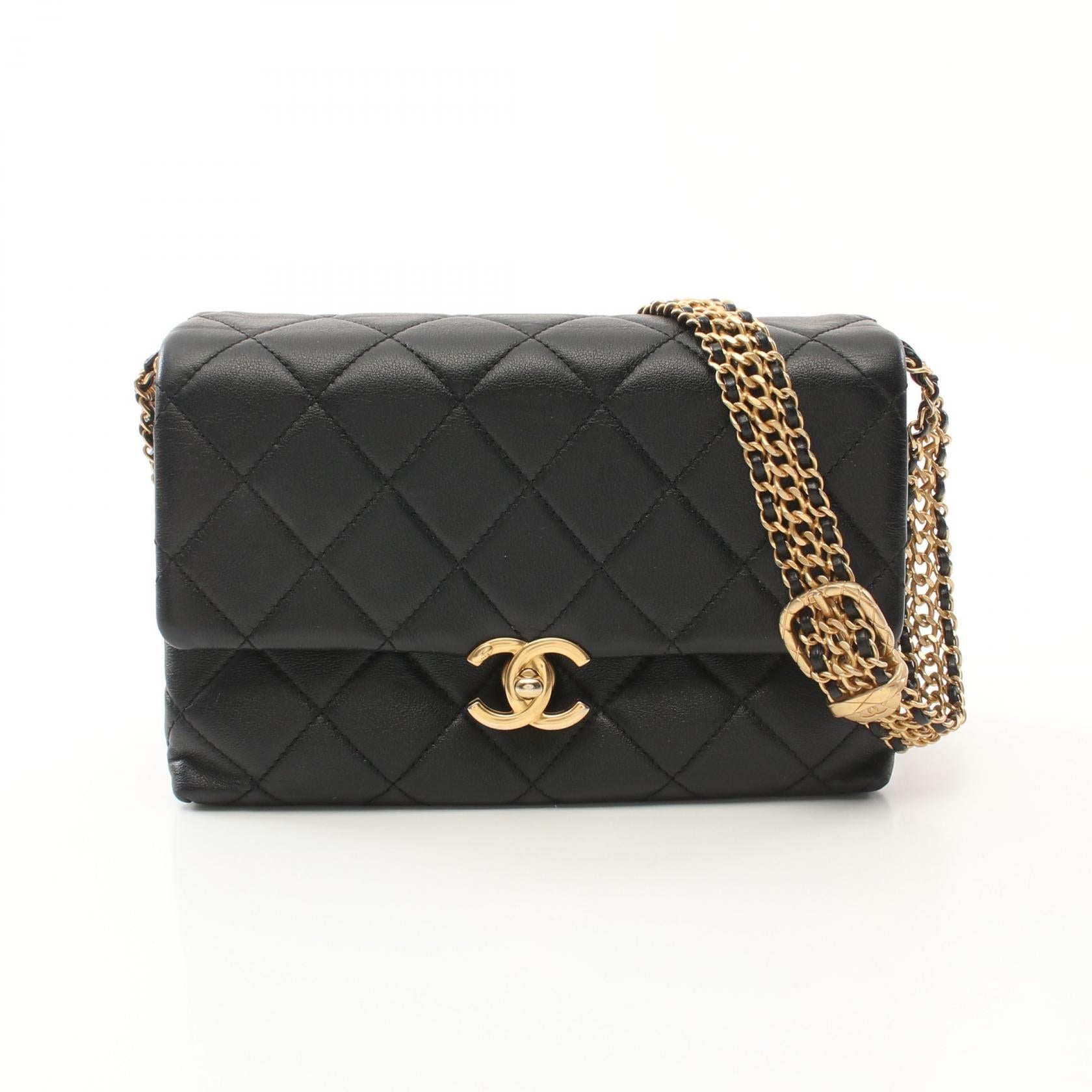 Chanel Matelasse Lambskin Shoulder Bag