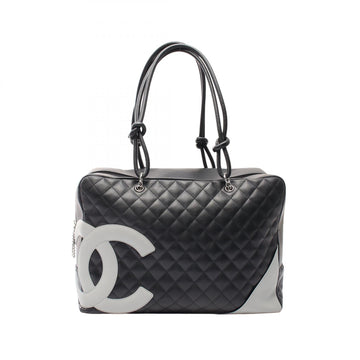 Chanel Cambon Line Leather Handbag