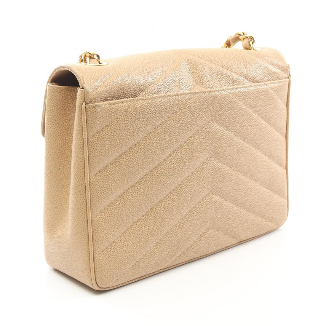 Chanel V Stitch Leather Shoulder Bag