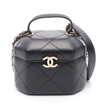 Chanel Matelasse Small Vanity Calfskin Shoulder Bag
