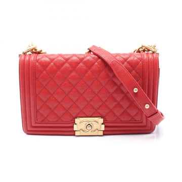 Chanel Boy Chanel Grained Calfskin Shoulder Bag
