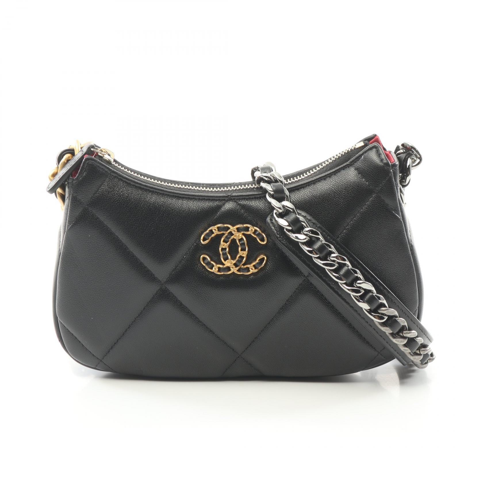 Chanel CHANEL 19 Lambskin Shoulder Bag